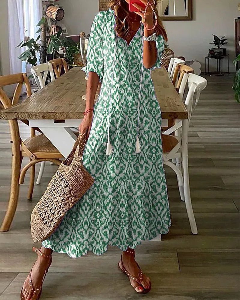 Luna | Bohemian Dress with Flattering Cut