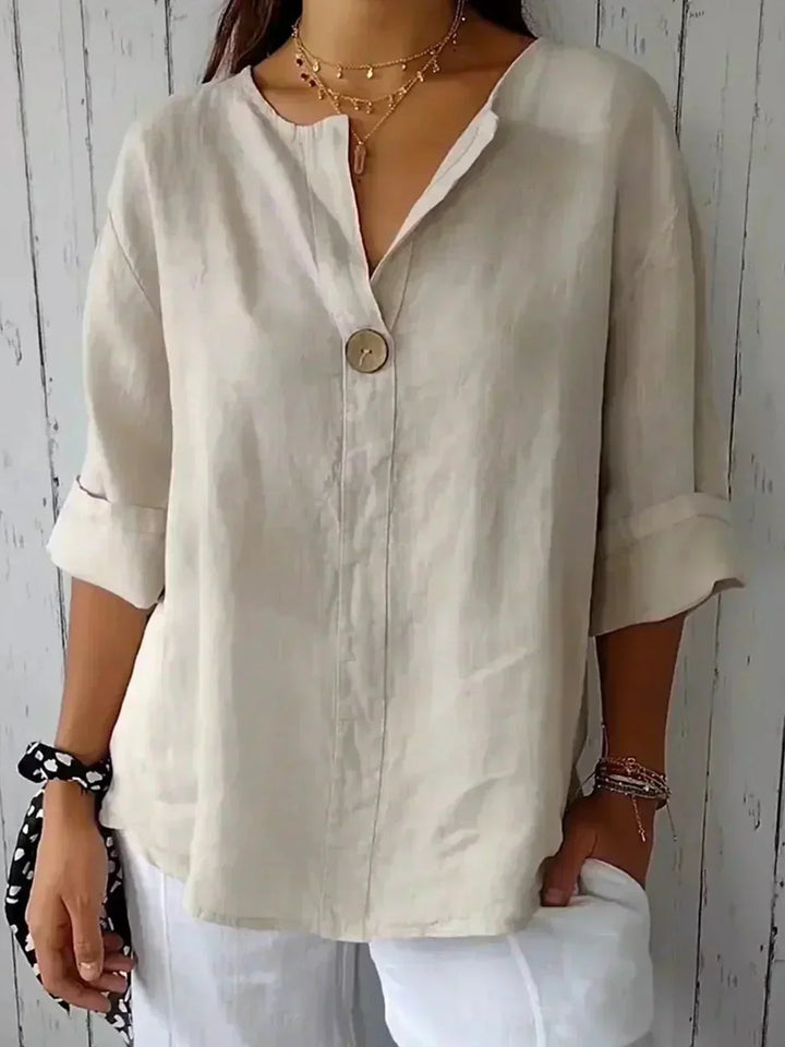 Zamma | Casual V-Neck Top