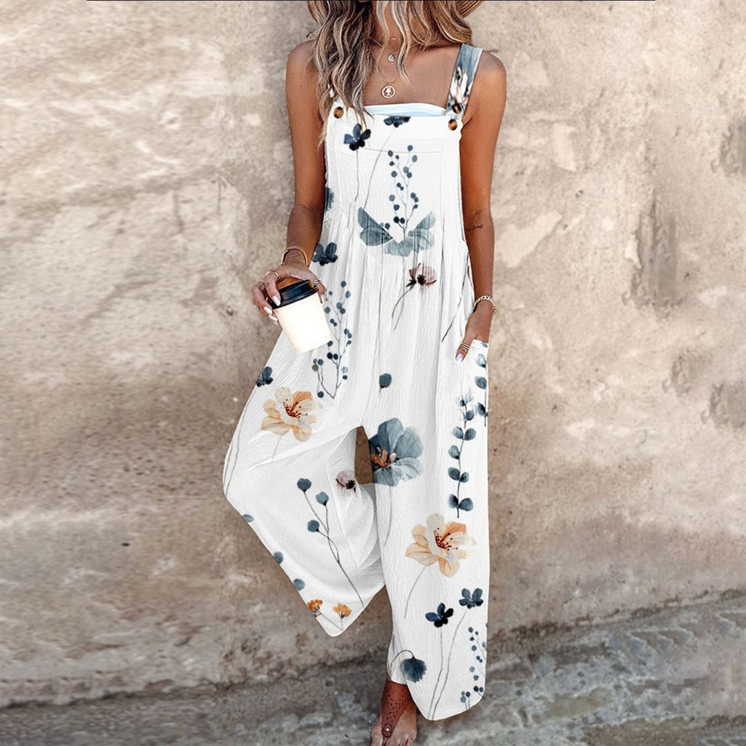 Printed Work Overalls