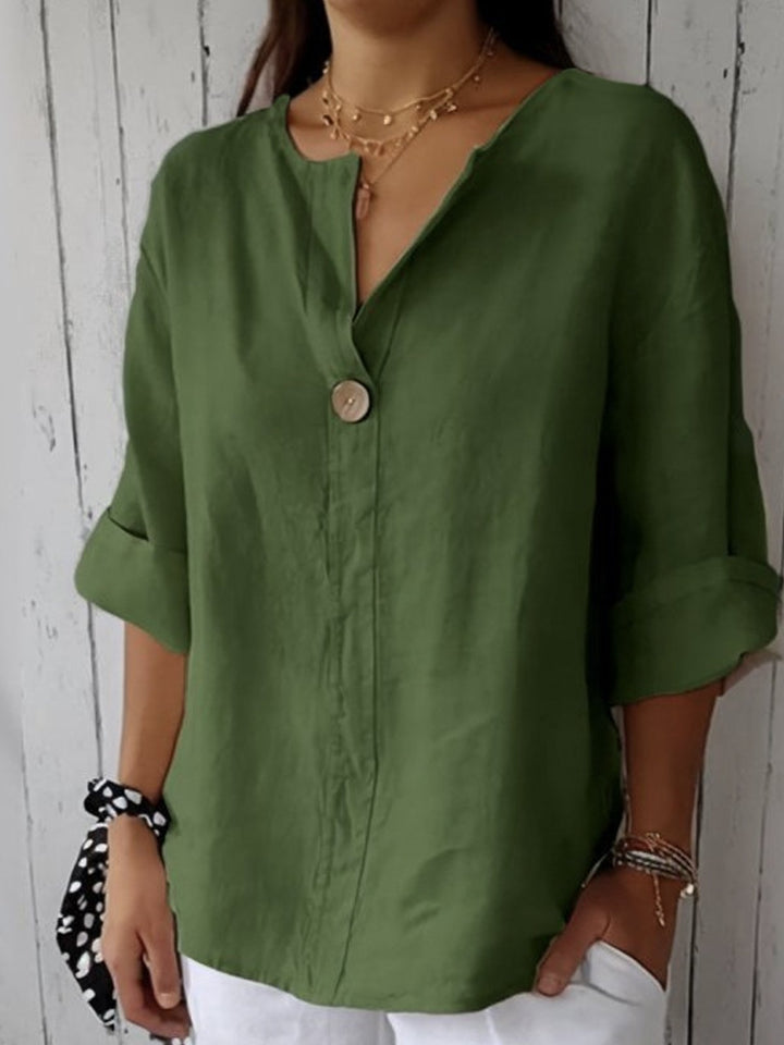Zamma | Casual V-Neck Top