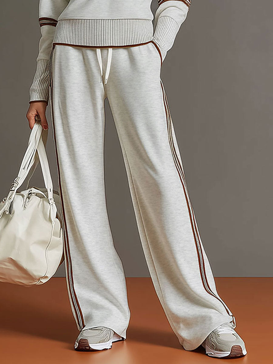 Marietta | Set with Blouse and Wide-Leg Pants