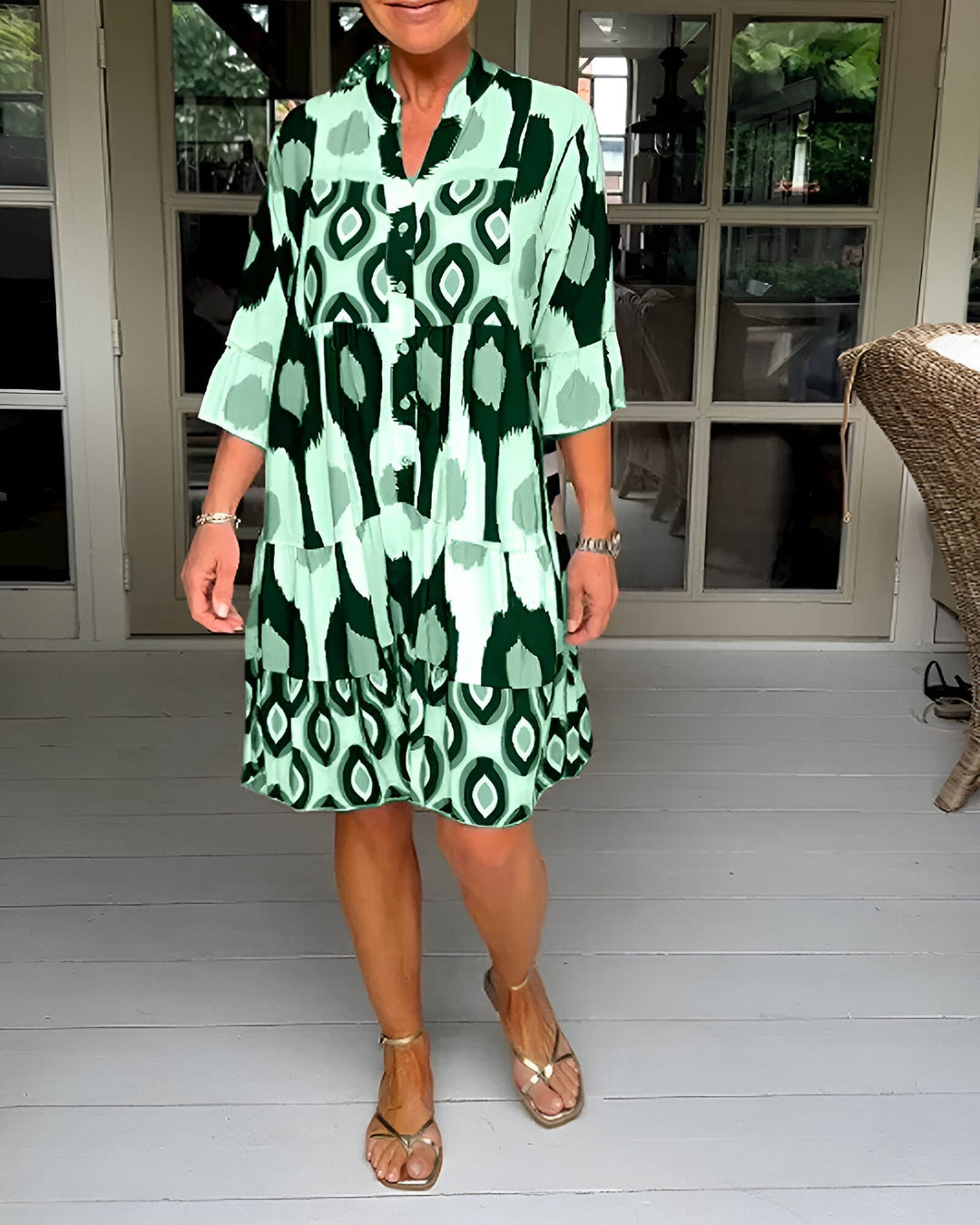 Avenia - Casual Bohemian Dress