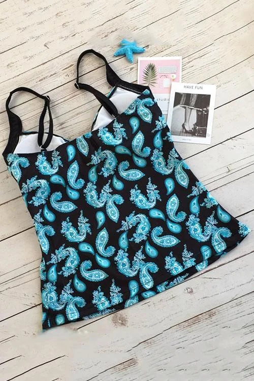 Cascada | Paisley Bathing Set that Covers the Belly