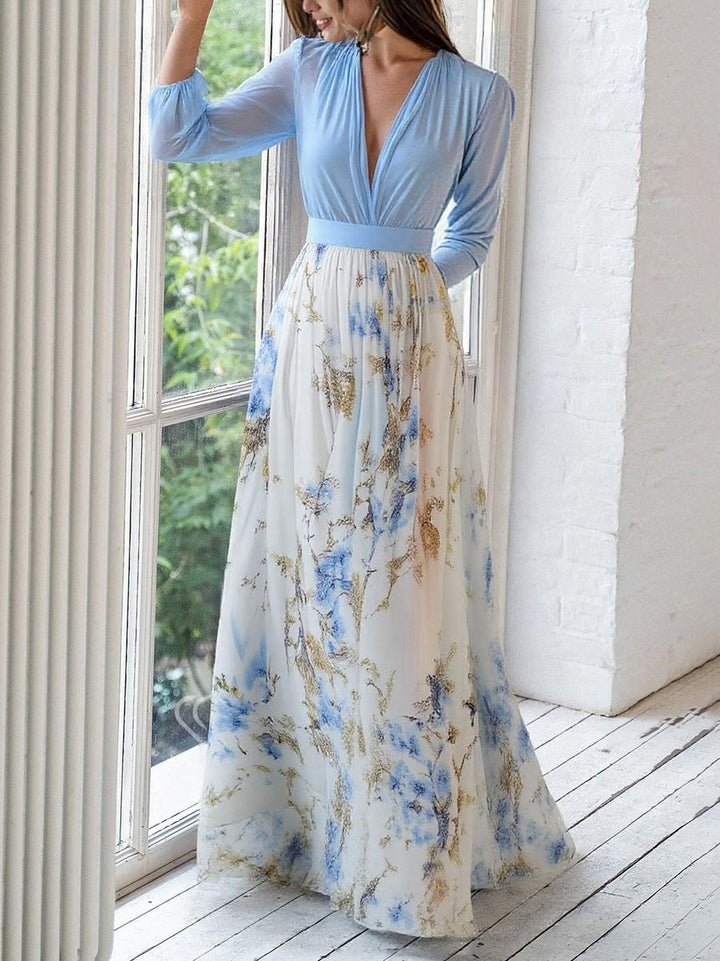 Magnificent Maxi Dress with Floral Print