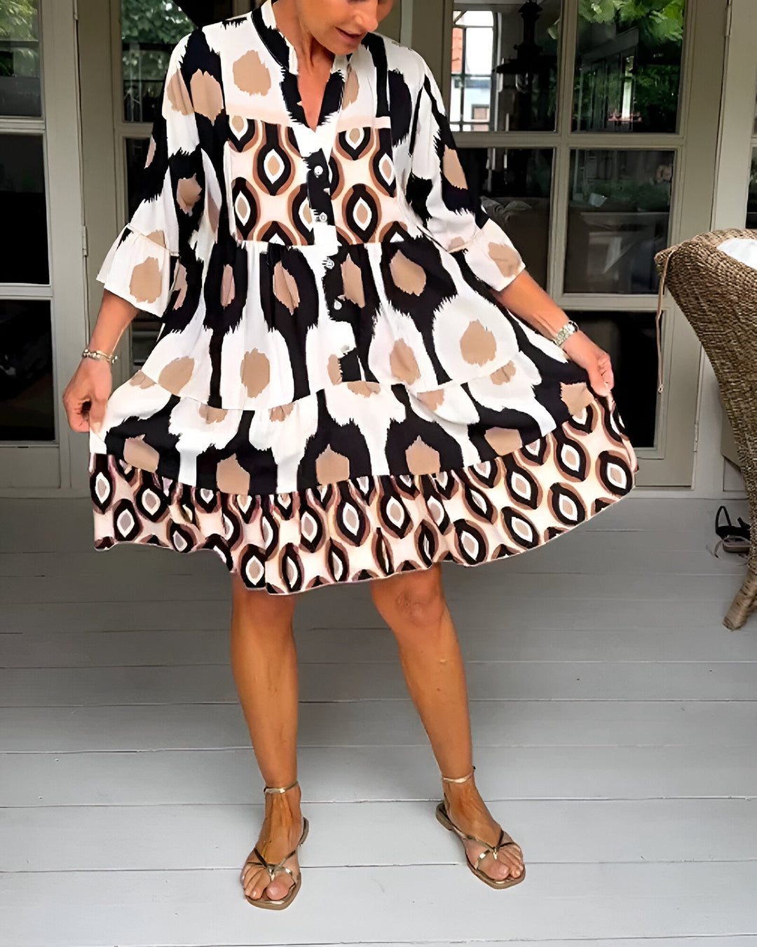 Avenia - Casual Bohemian Dress