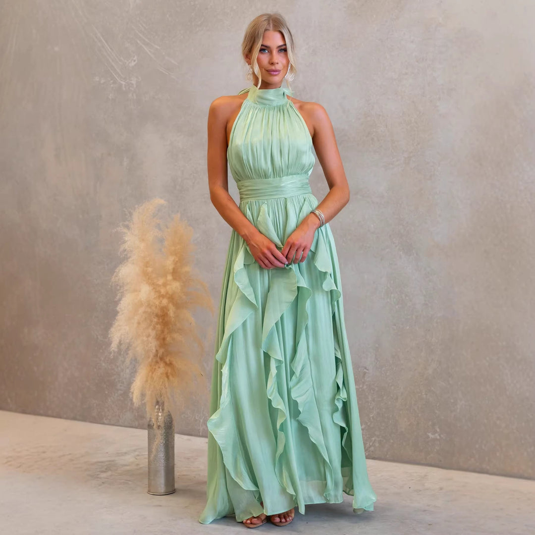 Celestia Backless Maxi Dress