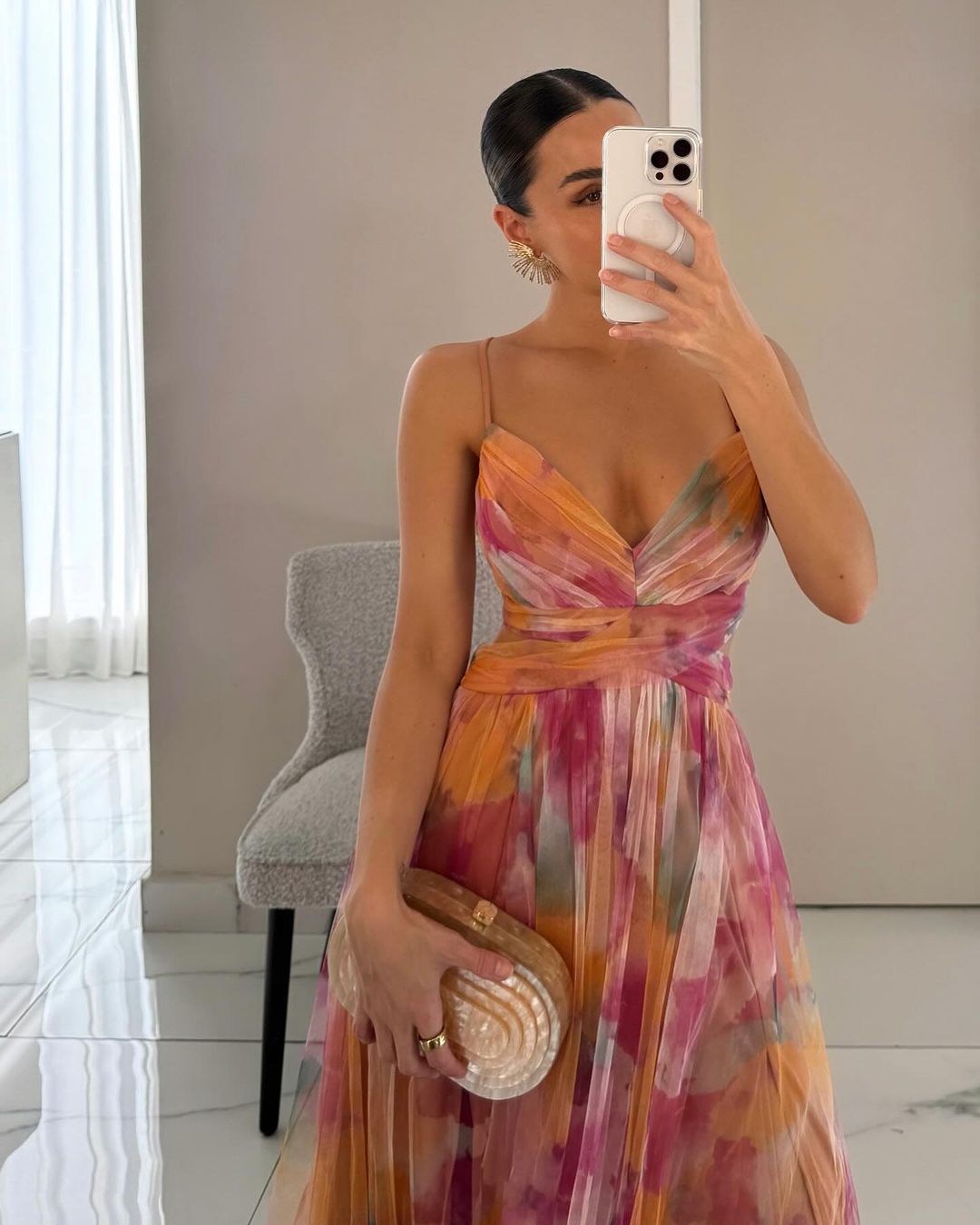 Giselle | Magnificent Maxi Dress with Floral Print