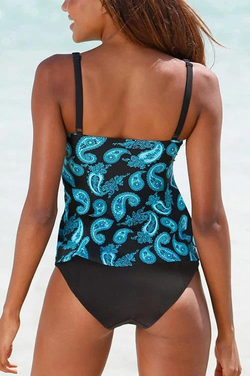 Cascada | Paisley Bathing Set that Covers the Belly