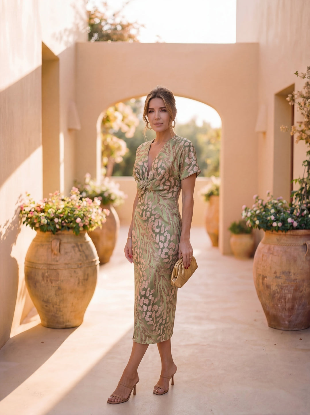 Julia | Elegant dress in lightweight and flowing fabric