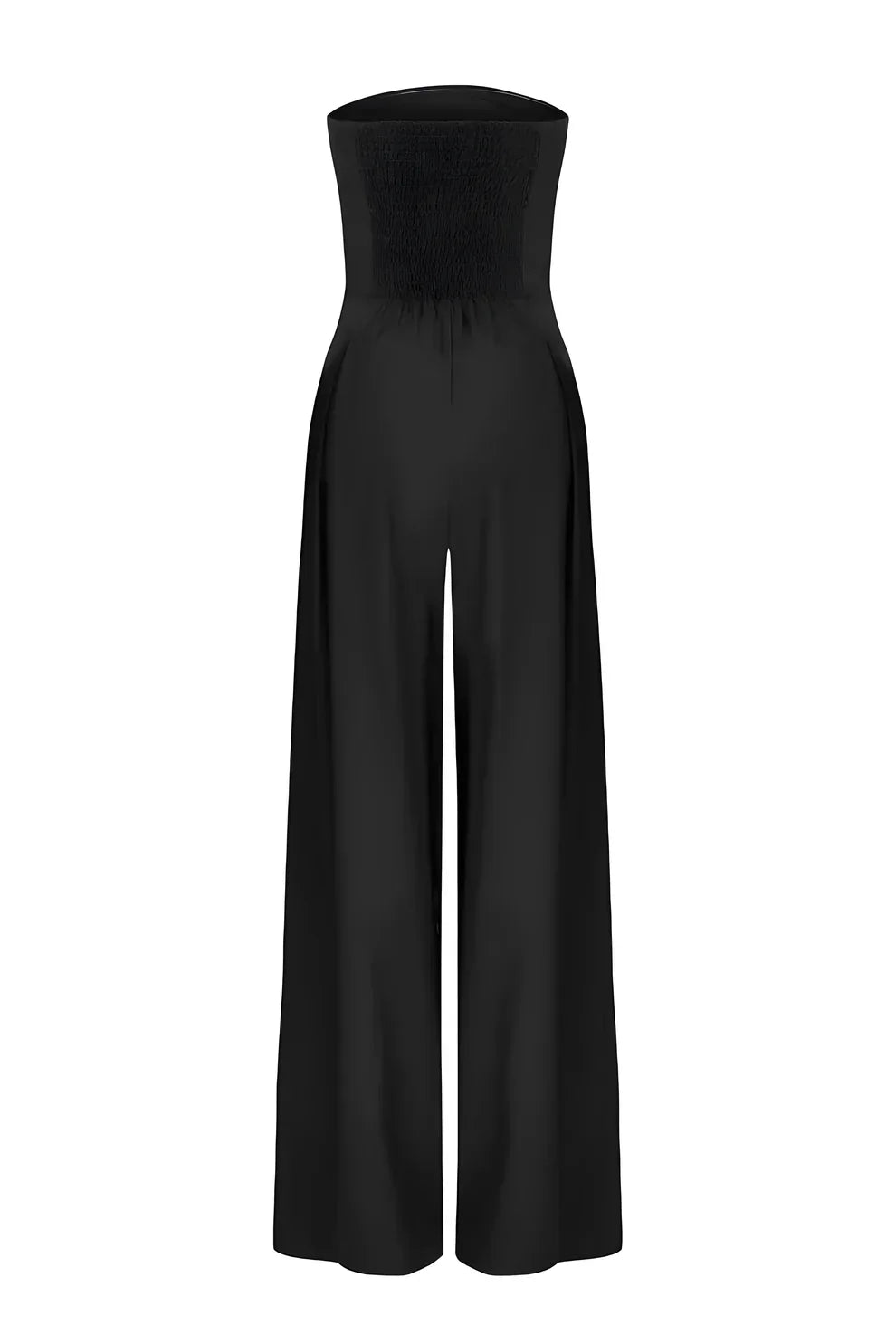 Elise | Strapless Wide-Leg Jumpsuit
