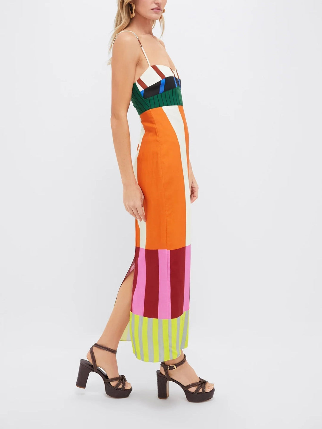 Paloma | Maxi Striped Colorful Dress