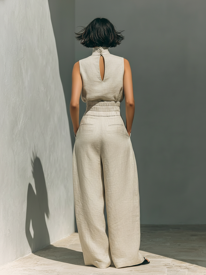 Marieta | Linen and Cotton Set