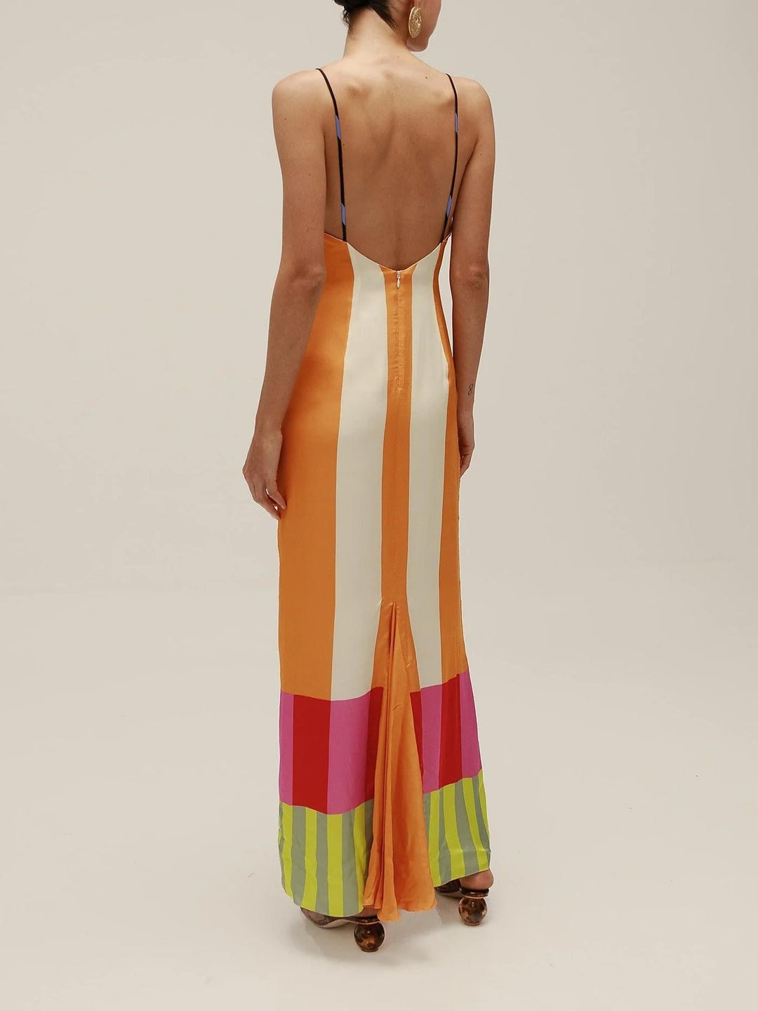 Paloma | Maxi Striped Colorful Dress
