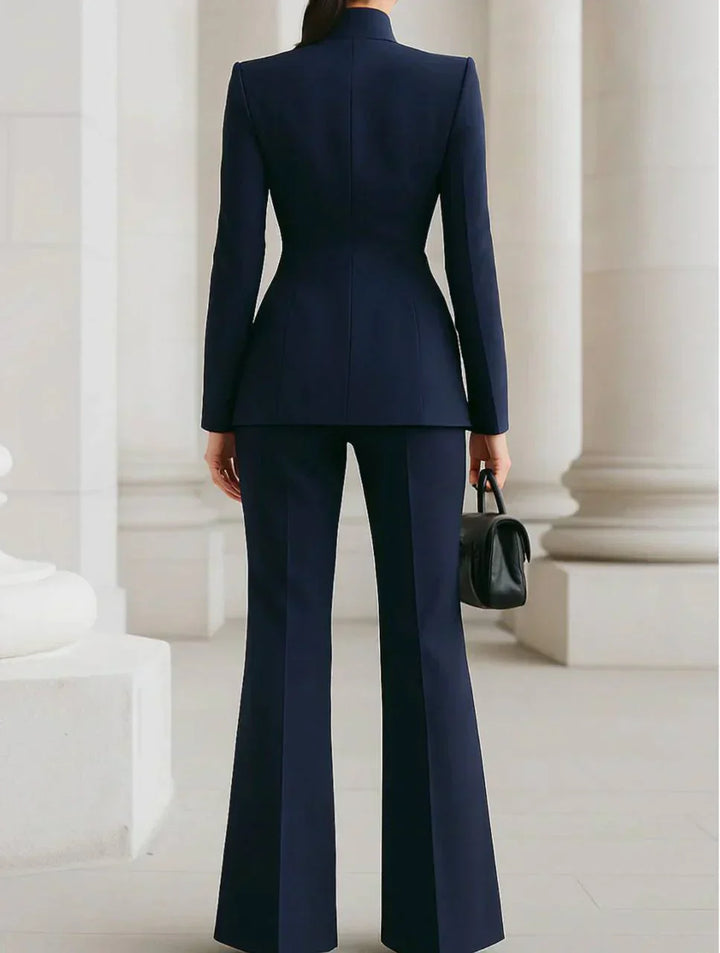 Gia | Blazer set with palazzo pants