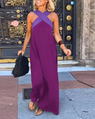 Delphine | Cross Cut Dress