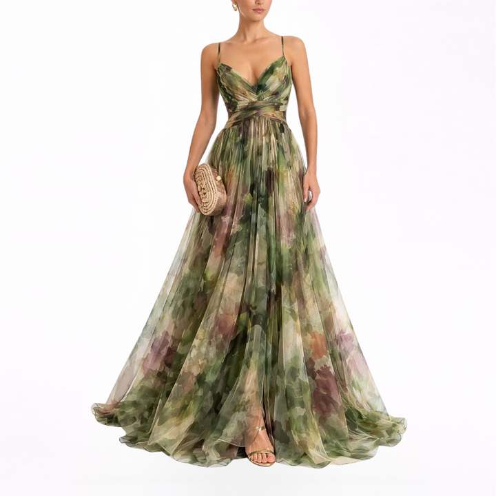 Giselle | Magnificent Maxi Dress with Floral Print
