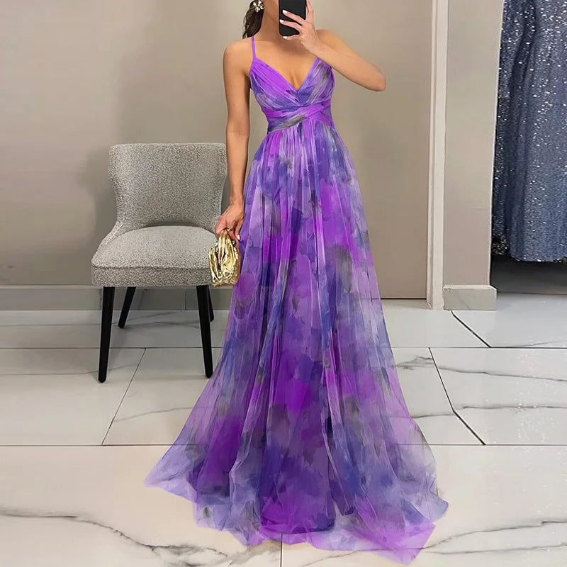 Giselle | Magnificent Maxi Dress with Floral Print