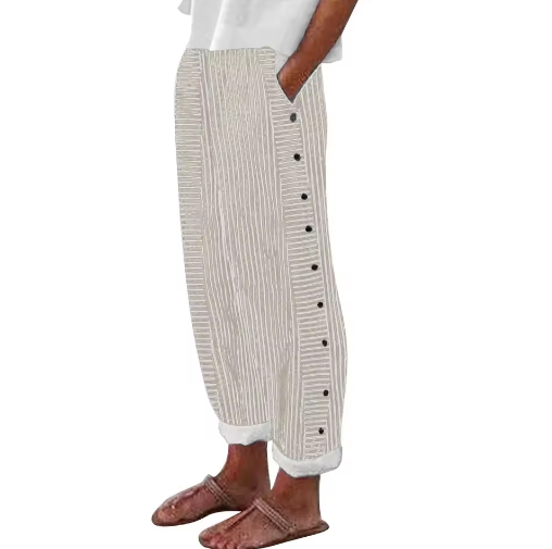 Sia | Comfortable Striped Casual Pants