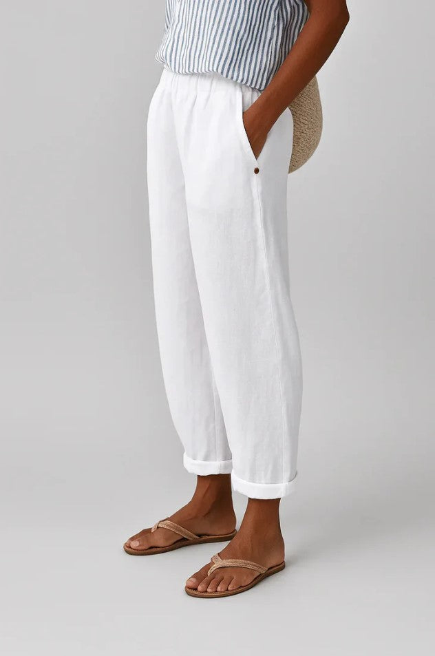 Romina™ | Linen and Cotton Pants, Timeless Style