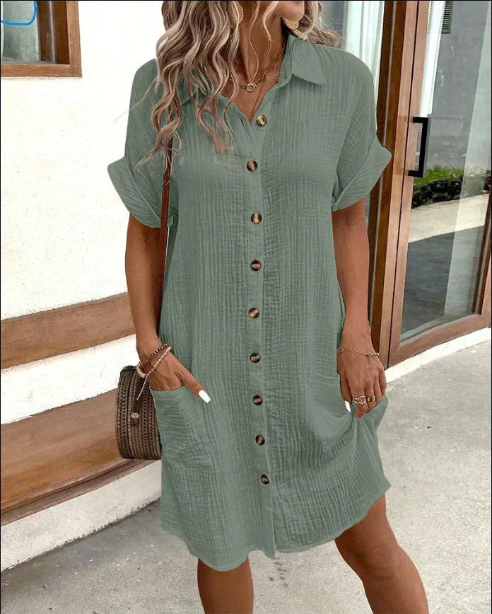 Gill - Elegant Polo Dress