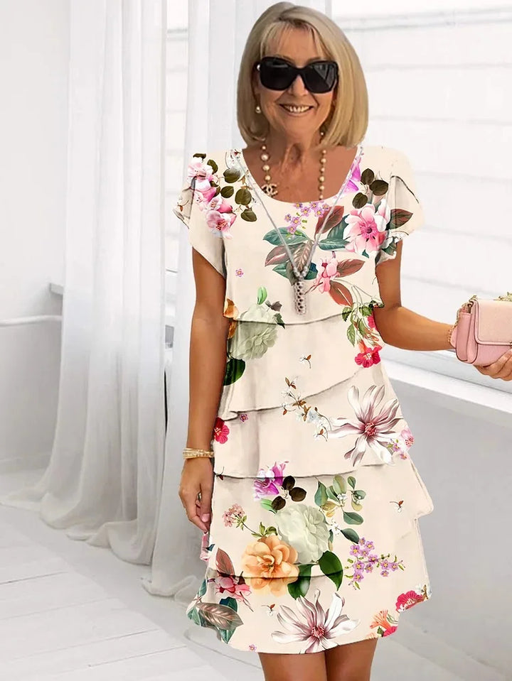 Phoebe - Ruffled Bloom Dress