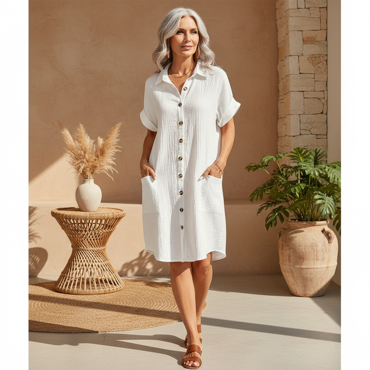 Gill - Elegant Polo Dress