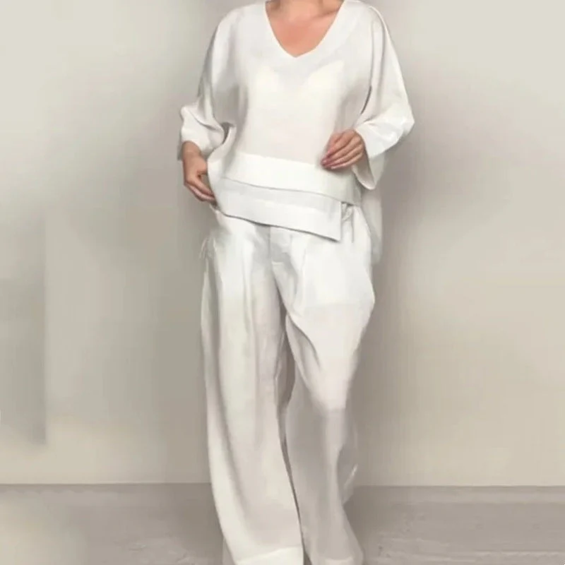 Isabel™ | Casual Linen-Cotton Two-Piece Set