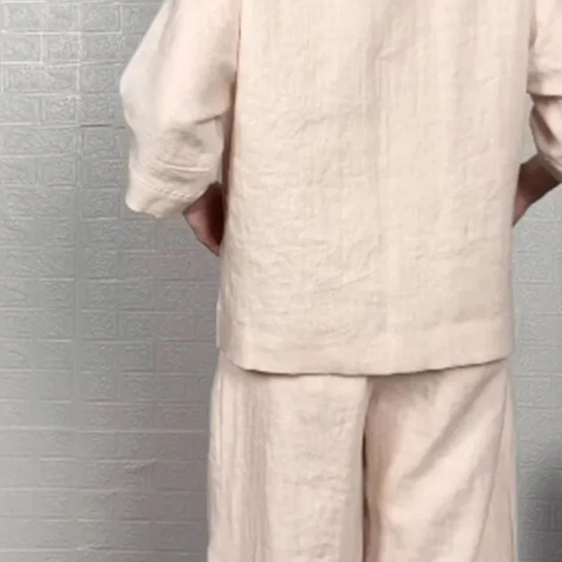 Isabel™ | Casual Linen-Cotton Two-Piece Set