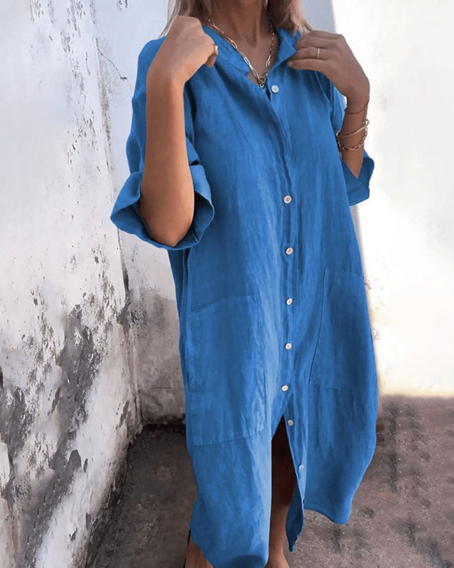 Anna | Lightweight Shirt Dress