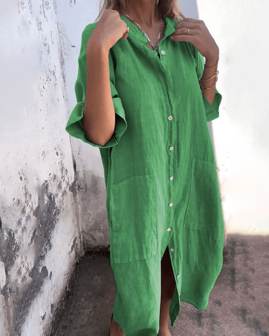 Anna | Lightweight Shirt Dress