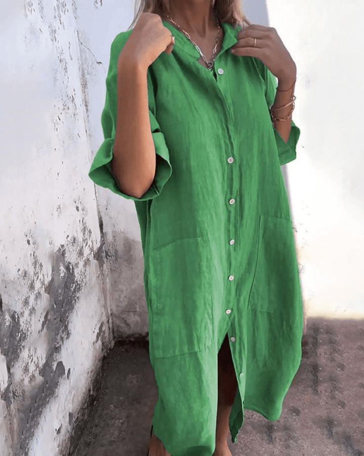 Anna | Lightweight Shirt Dress