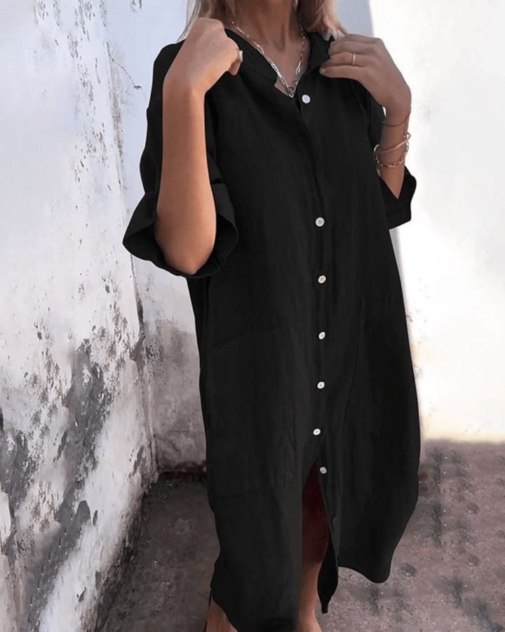 Anna | Lightweight Shirt Dress