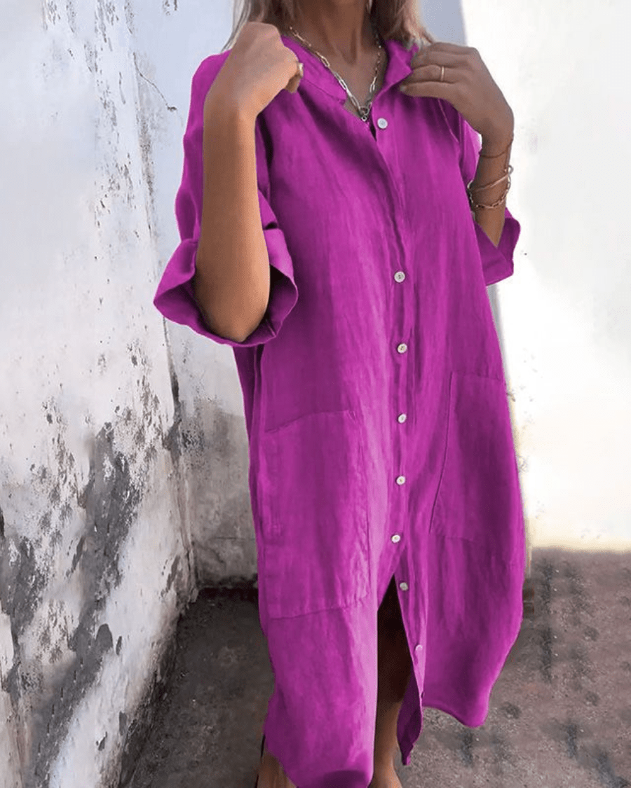 Anna | Lightweight Shirt Dress