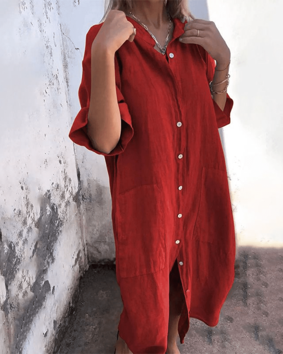 Anna | Lightweight Shirt Dress