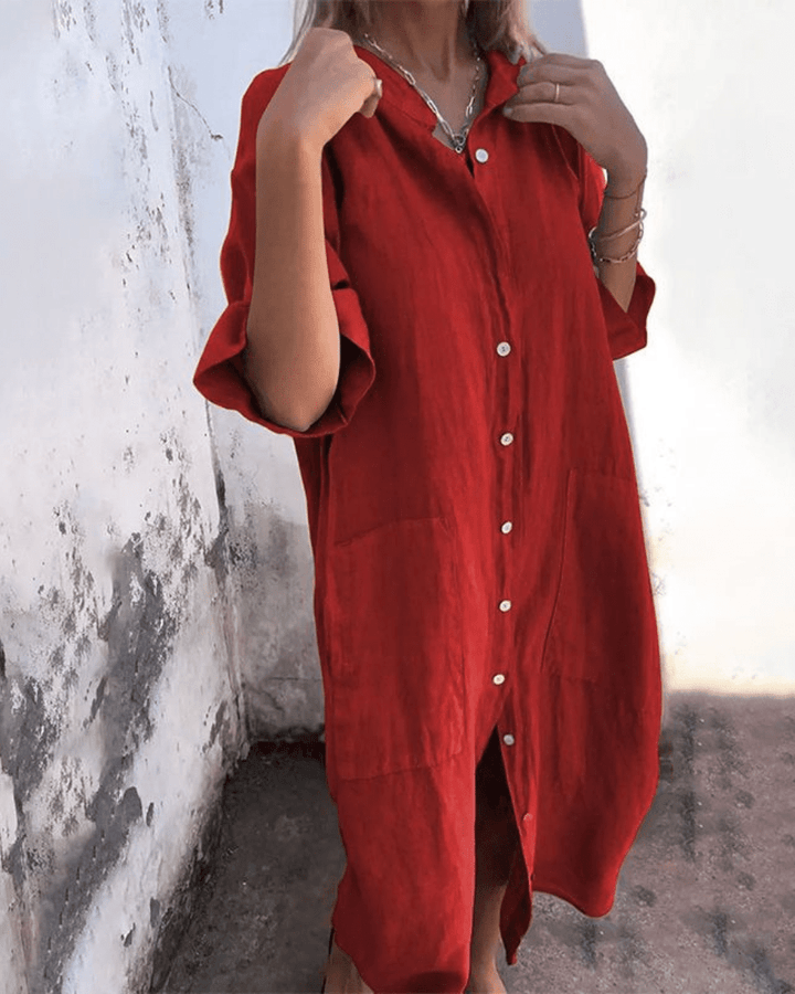 Anna | Lightweight Shirt Dress