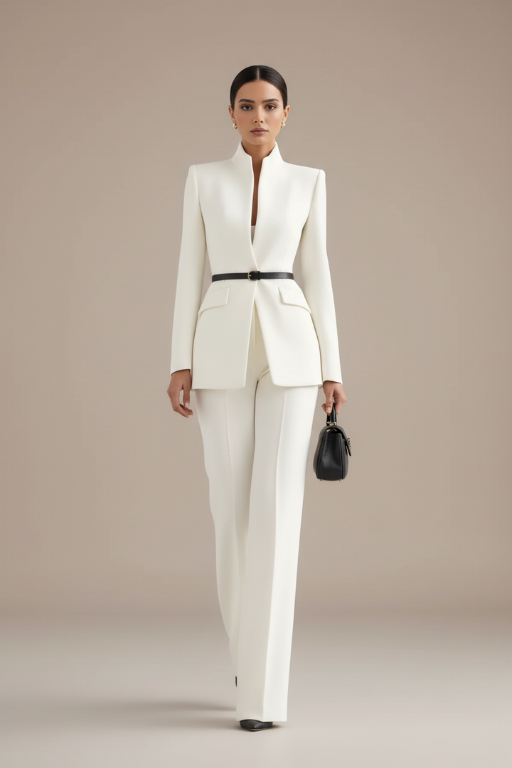 Gia | Blazer set with palazzo pants