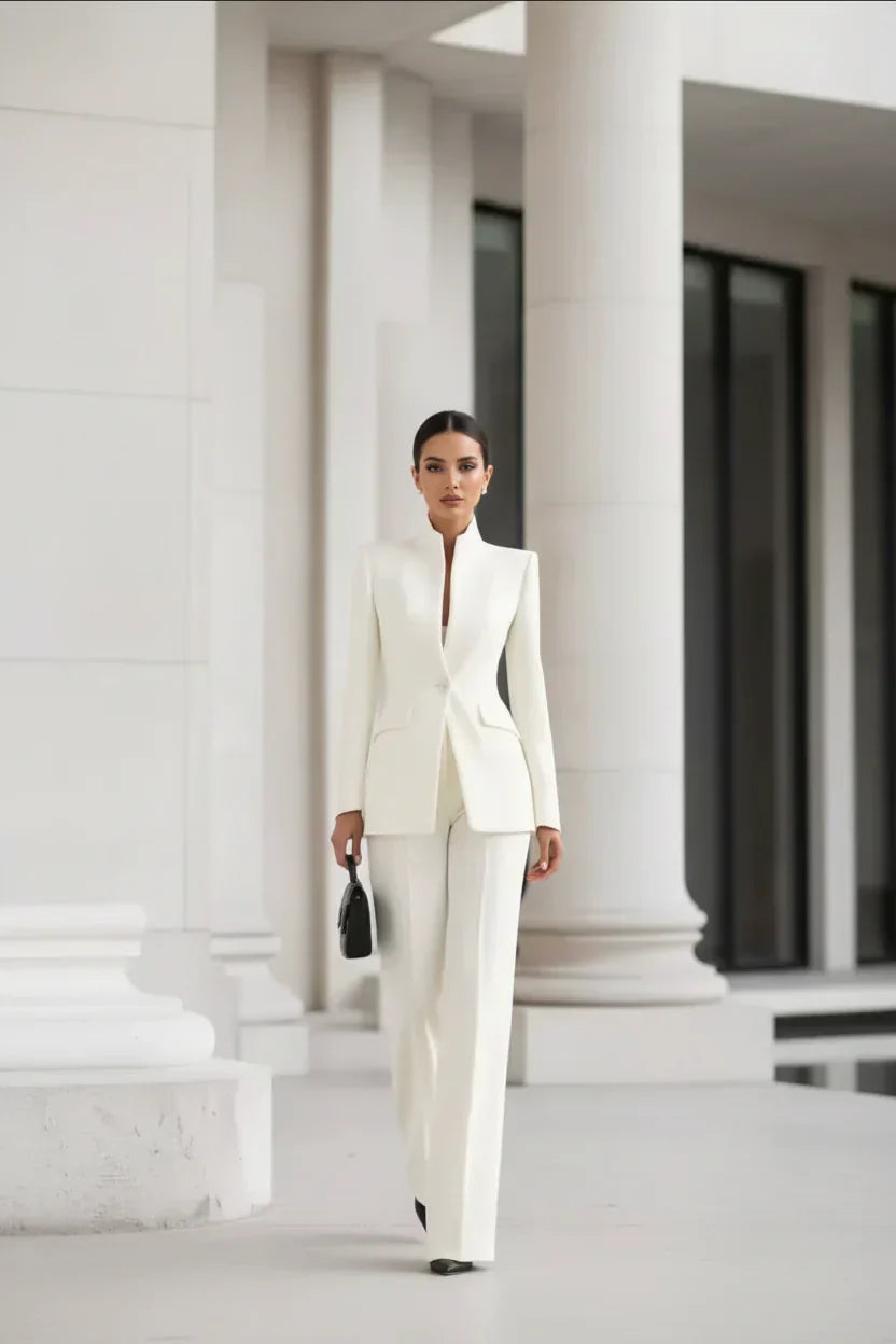 Gia | Blazer set with palazzo pants