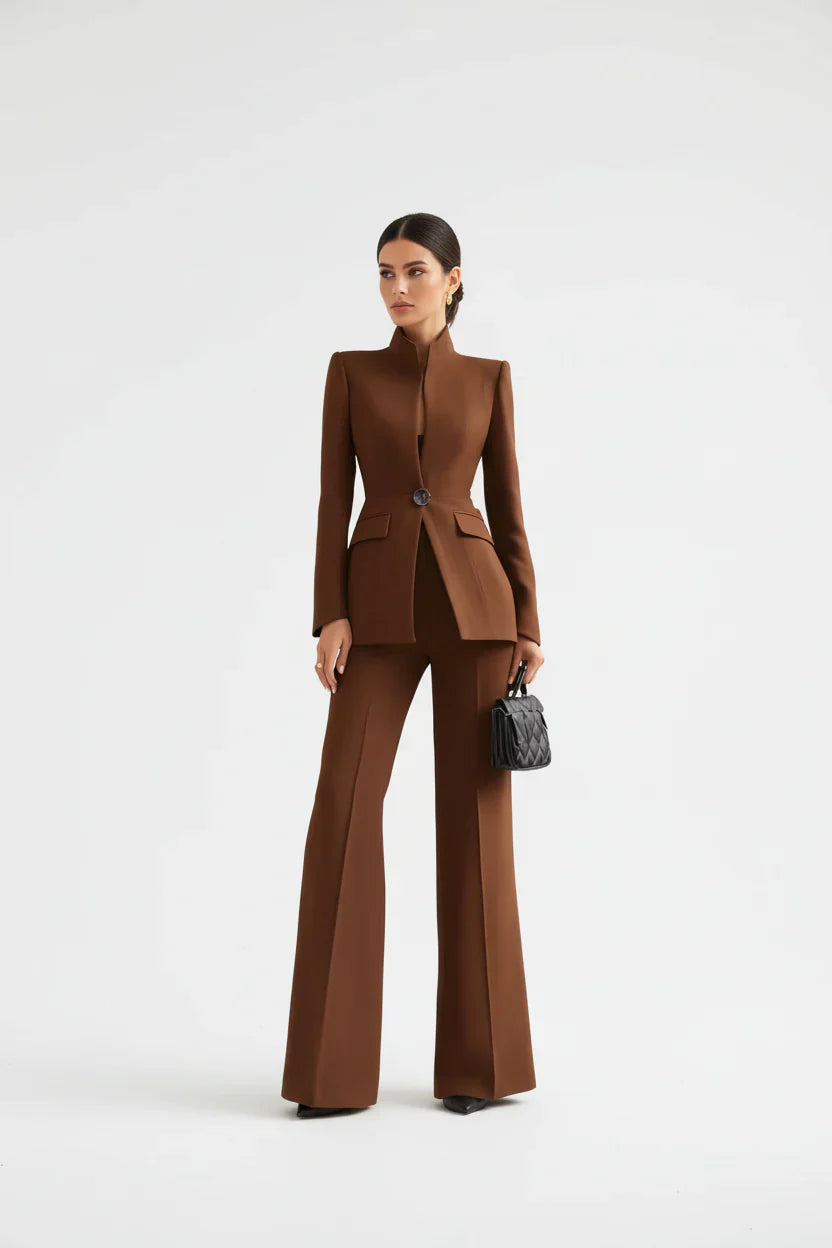 Gia | Blazer set with palazzo pants