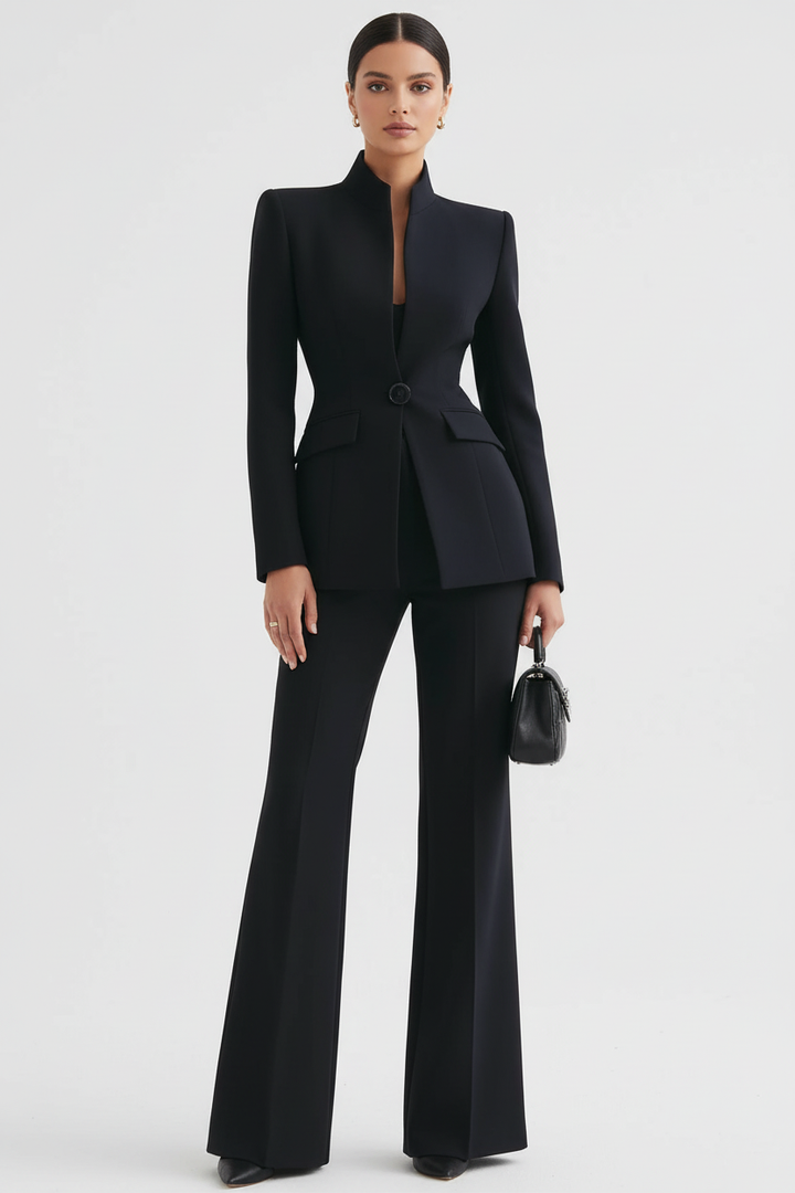 Gia | Blazer set with palazzo pants