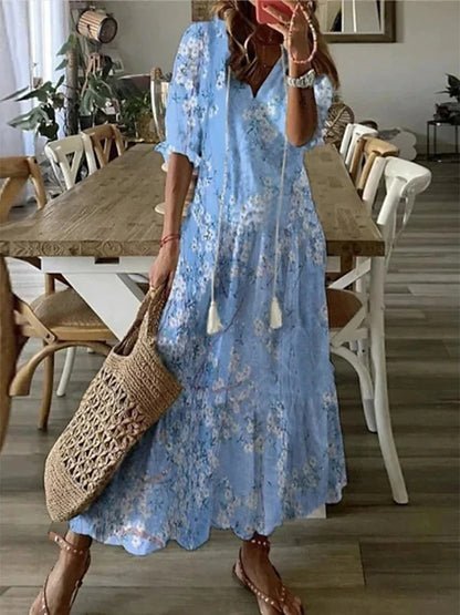 Luna | Bohemian Dress with Flattering Cut