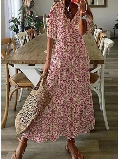Luna | Bohemian Dress with Flattering Cut