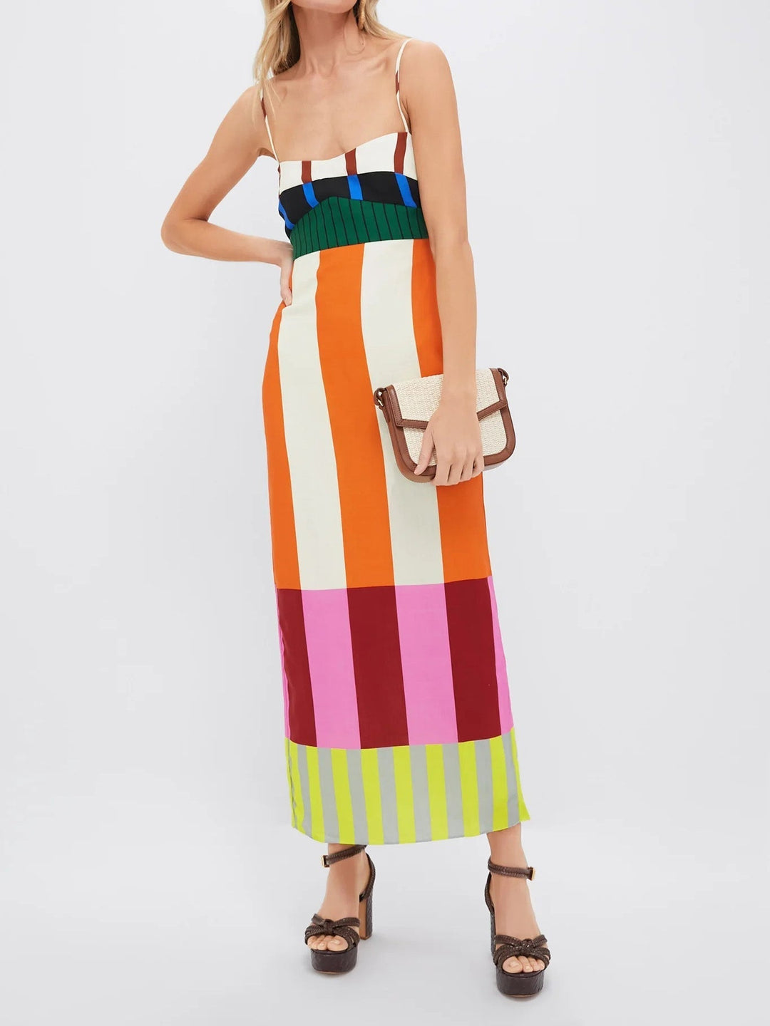 Paloma | Maxi Striped Colorful Dress